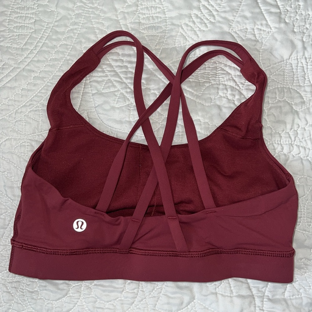 LULULEMON ENERGY BRA - size 4! Worn only once :) - Picture 2 of 3